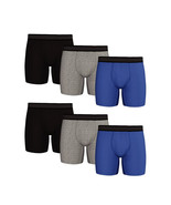 Athletic Works Mens Performance Mesh Boxer Brief, 6 Pack, Assorted Color... - $26.38 CAD