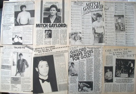 MITCH GAYLORD ~ Thirteen (13) B&amp;W Vintage ARTICLES from 1985-1986 ~ Clip... - £5.21 GBP