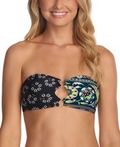 Raisins Curve Womens Mallorca Printed Bayshore Bandeau Bikini Swim Top,N... - $43.56