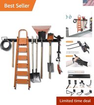 15 PCS Tool Storage Rack, Garage Storage Wall Mount Organizer Garden Too... - $135.23