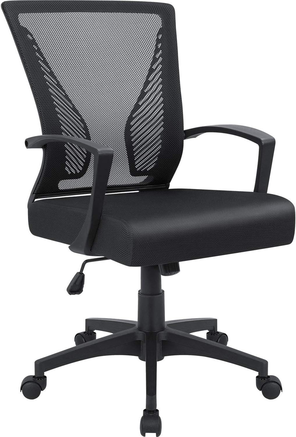 Ergonomic Mesh Chair With Armrest For Computers: Furmax Office Chair Wit... - $51.95