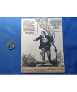 World War 2 WW2 Comic Sketch ORIGINAL From newsprint - ANTI-SEMITISM - $27.00 CAD