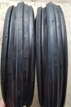 2 - 4.00-8 4P Deestone Tri Rib F-2 TIRES DS5106 400/8 4.00x8 Free Ship - $1,166.00 MXN