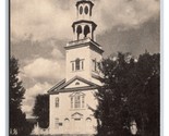 Vecchio Primo Chiesa Di Bennington Vermont VT Unp DB Cartolina P23 - $3.03