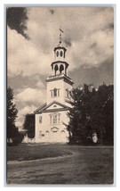 Vecchio Primo Chiesa Di Bennington Vermont VT Unp DB Cartolina P23 - £2.36 GBP