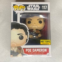 Funko Pop! Star Wars Poe Dameron #117 Hot Topic Exclusive Vinyl Bobblehead - $7.25