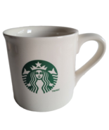 STARBUCKS 2013 Ceramic Coffee Mug Cup Green Siren Mermaid Logo Made in U... - $13.86