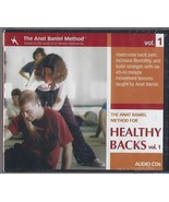 Healthy Back Vol 1 by Anat Baniel ~ CDs  6 movement lessons Feldenkrais ... - £34.81 GBP