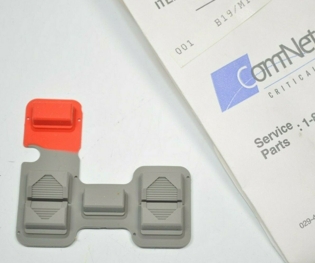 NOS GE General Electric MLS VHF Radio Replacement Rubber Keypad B19/MTV002876 - $13.85