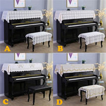 78&quot;x35&quot; Piano Anti-Dust Lace Embroidery Fabric Cloth Cover Dust Elegant ... - $32.99
