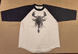 WWE Sting Scorpion Shirt with 3/4 Length Sleeves, Size Large, Vintage 2015 - $13.86