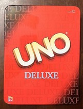 UNO Deluxe Tin Box Toys R US Exclusive Mattel Vintage Rare Complete. - £9.06 GBP