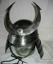 Medieval Samurai Helmet Knight Helmet Replica Armor 18 Ga Metal Helmet-
show ... - £136.56 GBP