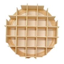 Waffle Pattern Mini Concha Cutter Mexican Sweet Bread Stamp Made in USA PR4911 - £4.74 GBP