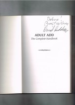 Adult ADD  by Joseph Kandel David B. Sudderth (1996 Paperback) signed book - £39.05 GBP