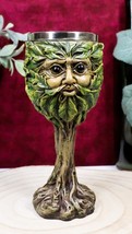 Ebros Whimsical Forest Spirit Greenman Deity Wine Goblet Chalice Cup 6oz - $23.99