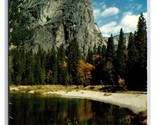 Tre Brothers Yosemite National Park Ca Unp Cromo Cartolina U13 - $3.03