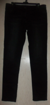 EXCELLENT WOMENS long tall sally DENIM DISTRESSED BLACK JEANS  SIZE 16 - £29.93 GBP