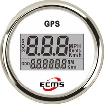 Marine Boat Yacht Auto Car Truck GPS Digital Speedometer Odometer Gauge MPH KMH  - £51.19 GBP