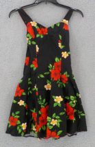 Royal Hawaiian Creations Womens Dress SZ S Floral Adjustable Straps Plea... - £23.59 GBP