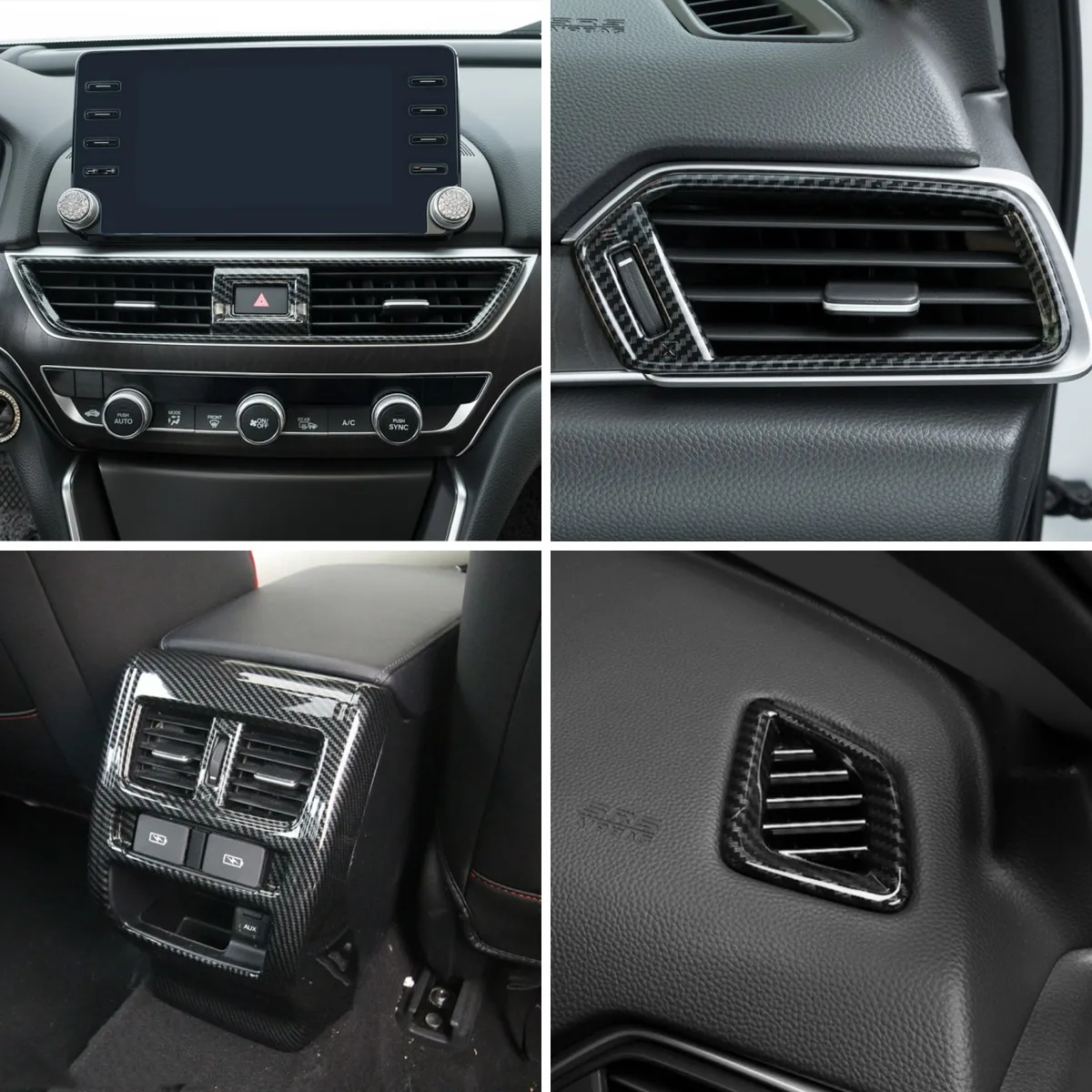 For Honda Accord 10th 2018 -2022 Modified Interior Accessories Car Side Center - £20.48 GBP+