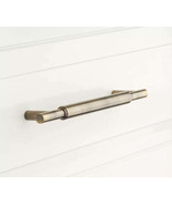 New 4&quot; Antique Brass Colmar Solid Brass Cabinet Pull by Signature Hardware - $19.95