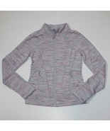 Ivivva by Lululemon Girl&#39;s Stripe Perfect Your Practice Jacket Top size 10 - £31.92 GBP