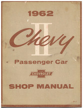 1962 Chevy II Passenger Car Shop Manual car auto repair book - £7.86 GBP