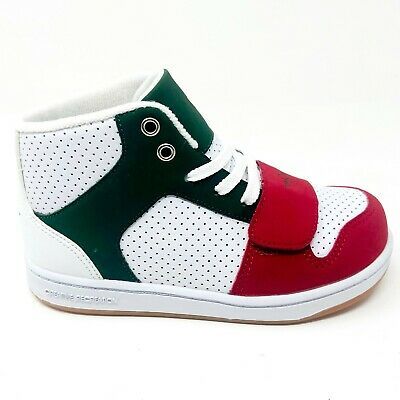 Creative Recreation Cesario White Forest Red Gum Toddler Baby Sneakers