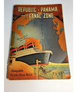 1940 PANAMA CANAL Picture GUIDE BOOK REPUBLIC of PANAMA &amp; THE CANAL. Rar... - £14.63 GBP