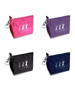 Surprizeshop Embroidered 3 Ladies Golf Valuables Bag, HandBag. Pink, Bla... - $22.07 CAD