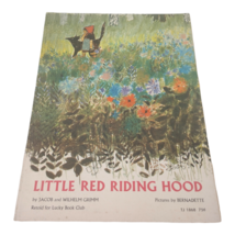Little Red Riding Hood by Jacob &amp; Wilhelm Grimm (Paperback Lucky Book Club, 1971 - £14.20 GBP