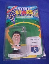 HOUSTON ASTROS - Craig Biggio 1995 Micro Stars MIB Baseball MLB Figure - £10.99 GBP
