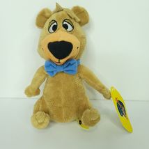 Hanna Barbera Boo Boo Yogi Bear Plush Vintage Toy Blue Bow Tie 9&quot; With Tags - $19.34
