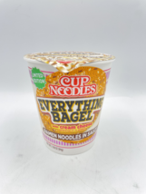 Nissin Cup Noodles Everything Bagel with Cream Cheese Ramen Limited Edit... - £5.34 GBP