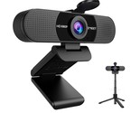 C960 Webcam With Tripod, 1080P Webcam With Microphone, Adjustable Height... - $73.99
