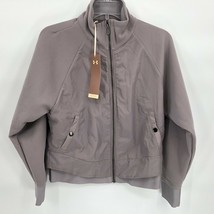 NWT Under Armour Womens Misty Copeland Layered Tetra Gray Jacket Size XS - £44.35 GBP