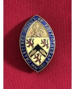 Enamel Badge Chartered Society Physiotherapy Numbered - Made By Fattorin... - $19.75