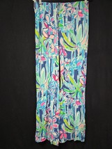Lilly Pulitzer Georgia May Palazzo Pants Size Medium Seagate - $72.95