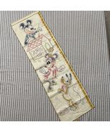 Disney Cross Stitch Mickey Mouse Measuring Chart Paragon - $25.39 CAD