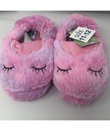 exteremly me unicorn slippers size 11-12 new wirh tags fleece lined - $231.49 MXN