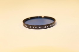Lens Filter Tiffen Photar 80 B Blue Series #6 VI USA drop in type - $24.93