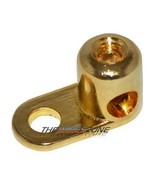 Brand New High Quality Gold Plated 4 Gauge Ground Terminal (1/Pack) - £10.67 GBP