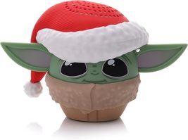 NEW Star Wars Mandalorian Grogu Christmas Bitty Boomers Mini Bluetooth Speaker - £11.03 GBP