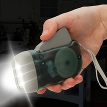 Trailblazer 3-LED Dynamo Hand Crank Flashlight Emergency Camping Torch Charge NU - £9.54 GBP