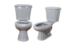 Mexican Roman Style ELONGATED TOILET - Gray - - $16,842.45 MXN