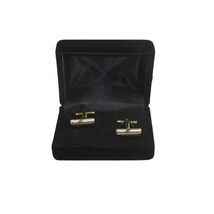 Men J.Valintin Cufflinks by Vitorofolo for French Cuff Shirt V29-44 Silver Gold image 2