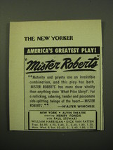 1950 Mister Roberts Play Ad - America's Greatest Play! - $18.49