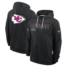 New Mens Chiefs 2025 Crucial Catch Beat Cancer Sideline Hoodie for KC - ... - $69.90