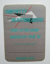 Tom Petty And The Heartbreakers Backstage Pass Original &#39;83 Long After Dark Tour - £10.44 GBP